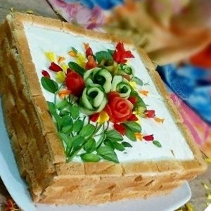 کیک مرغ