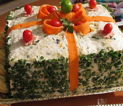کیک مرغ