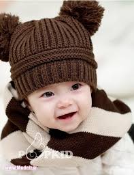 شال و کلاه بافتنی + دومیل
