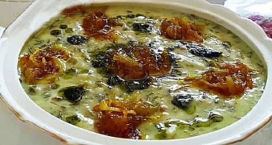 طرز تهیه آش ماست شیرازی